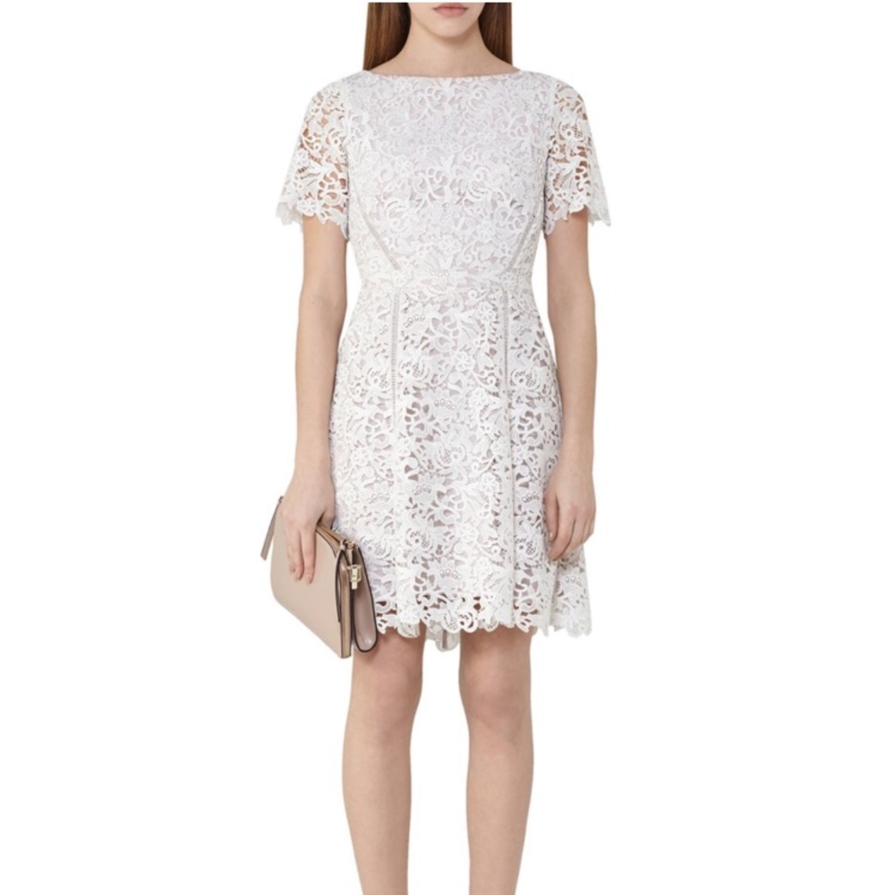 Reiss Eleania Lace Dress sz 4